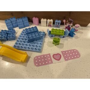 Lego Duplo Doc McStuffins Minifigure Lot Of 30 Blue Dragon Lambie‎ Doll Picture